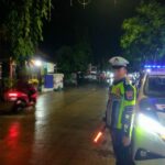 Satlantas Polres Batang Laksanakan Patroli Malam Di Jalan Raya Kab.batang