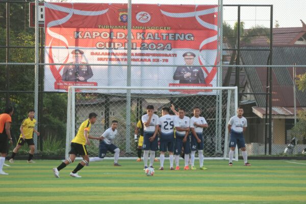 Sebanyak 26 Tim Siap Berlaga Dalam Turnamen Mini Soccer Kapolda