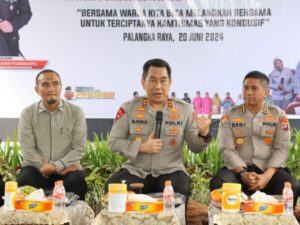 Serap Aspirasi dan Dengarkan Keluhan Masyarakat, Kapolda Kalteng Silaturahmi Hasupa Hasundau