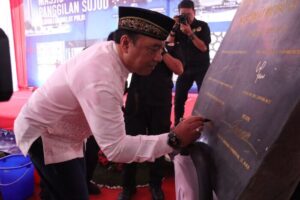 Sespim Lemdiklat Polri Letakan Batu Pertama Bangun Masjid, Desain Ridwan Kamil