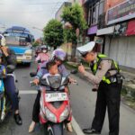 Turun Ke Jalan, Sat Lantas Polres Banjarnegara Sosialiasi Tertib Lalu