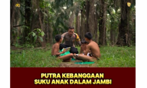 VIDEO: POLISI RIMBA JAMBI, PUTRA KEBANGGAAN SUKU ANAK DALAM JAMBI