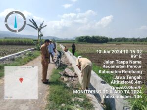 Verifikasi Lapangan Awal APBDes dan Monitoring Alokasi Dana Desa Tahap 1 dan Dana Desa Tahap 1 TA 2024 di Desa Pandan