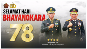 Video Langka: Ucapan Panglima TNI pada Peringatan Hari Bhayangkara ke-78