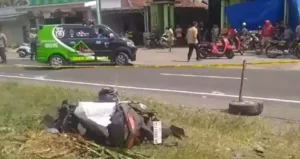 Kecelakaan Maut Bule Italia di Banyuwangi, Tiba-tiba Motor Oleng Ke Jalur Berlawanan