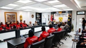 As SDM Kapolri Motivasi Kontingen Taekwondo Polri ke Malaysia dan Thailand dengan Beasiswa Pendidikan