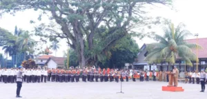 244 Calon Taruna SMAN 2  Bhayangkara Banyuwangi Mengikuti Masa Dasbhara