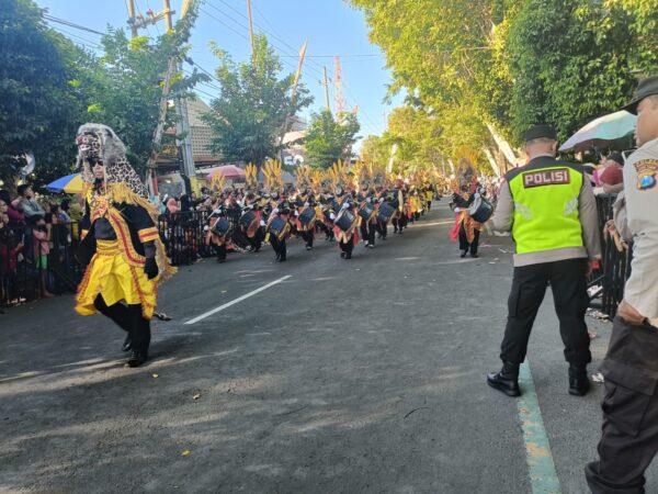 350 Personel Polisi Siaga Di Banyuwangi Ethno Carnival 2024