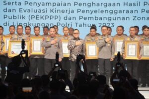 6 Satwil Jajaran Polda Kalteng Raih Penghargaan KemenPAN RB