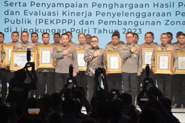 6 Satwil Jajaran Polda Kalteng Raih Penghargaan Kemenpan Rb