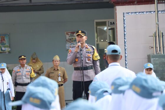 Ajak Siswa Tertib Lalu Lintas, Polres Banjarnegara Datangi Sekolah