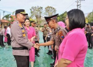 Peringatan Hari Bhayangkara ke-78, 44 Anggota Polresta Banyuwangi Naik Pangkat dan Lakukan Sujud Syukur