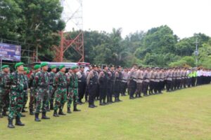 Apel Gelar Pasukan Operasi Patuh Telabang 2024 di Polres Lamandau