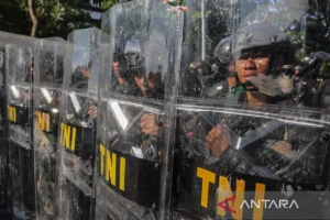 Kodam Diponegoro bersama Polda Jateng gelar simulasi penanganan gangguan keamanan Pilkada 2024