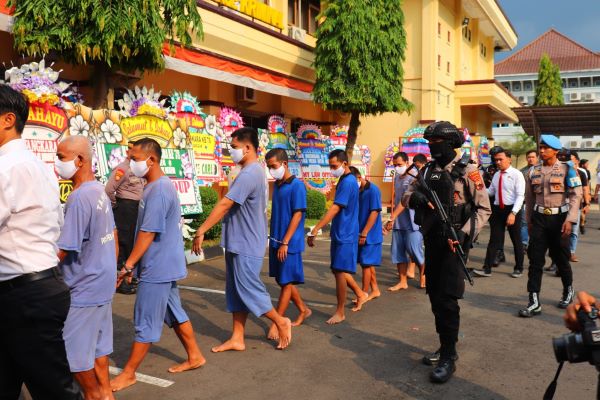 Berhasil Ungkap 17 Kasus Tindak Pidana, Polres Pekalongan Amankan 22