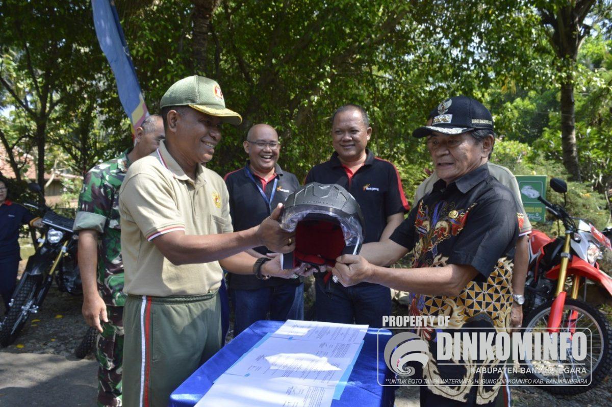 Bupati Banjarnegara Serahkan 7 Motor Untuk Tingkatkan Operasional Danramil