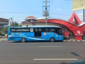 Dishub Ancam Tilang dan Cabut Kemitraan Bus BRT Trans Semarang Tak Laik Jalan