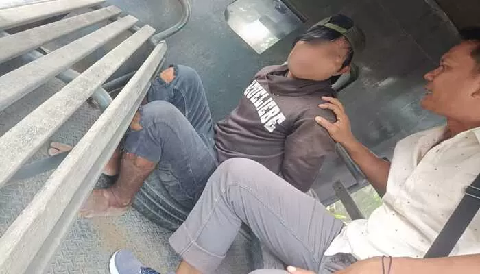 Curi Blok Mesin Motor, Pria Di Grobogan Digiring Ke Kantor