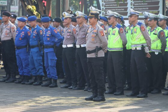 Dalam Apel Jam Pimpinan, Kapolres Jembrana Sampaikan Strategi Pengamanan Dan