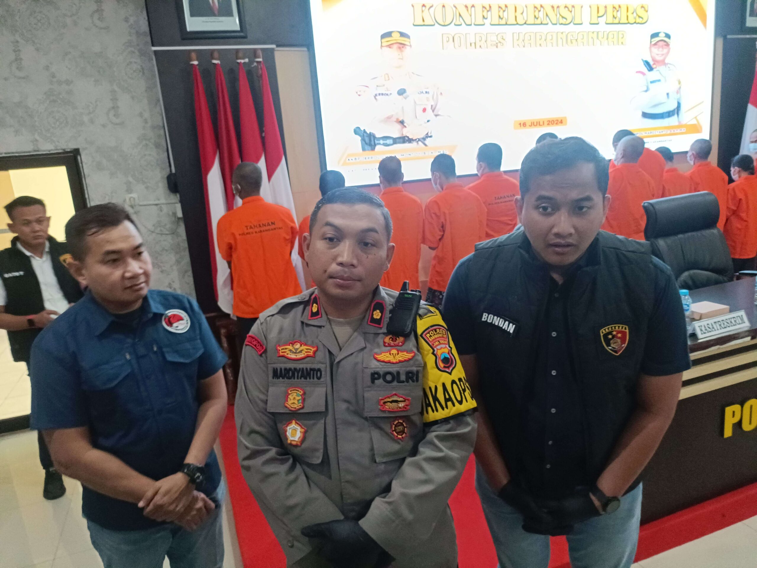 Dalam Satu Semester, Polres Karanganyar Ungkap 5 Kasus Menonjol