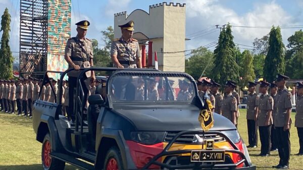 Dipimpin Wakapolda, 262 Siswa Spn Polda Kalteng Resmi Dilantik Jadi