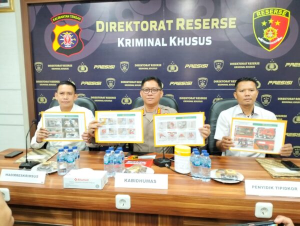 Ditreskrimsus Polda Kalteng Tetapkan 3 Tersangka Korupsi Pengadaan Alat Bpbd