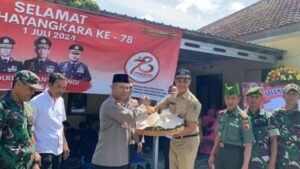 Peringatan Hari Bhayangkara ke-78: Polsek Kabat Polresta Banyuwangi Sajikan Doa Bersama dan Tasyakuran