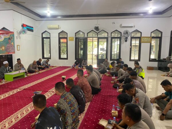 Doa Bersama Di Polres Lamandau Untuk Peringatan Tahun Baru Islam