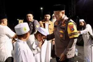 Dzikir dan Sholawat Akbar Warnai Peringatan Hari Bhayangkara ke-78 oleh Polresta Banyuwangi