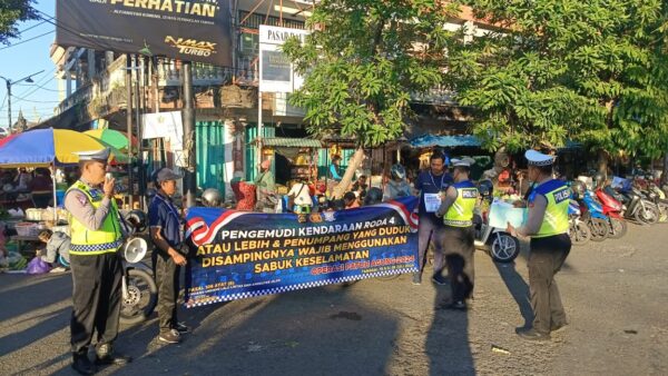 Edukasi Lalu Lintas Oleh Polres Jembrana, Agar Kesadaran Masyarakat Alami