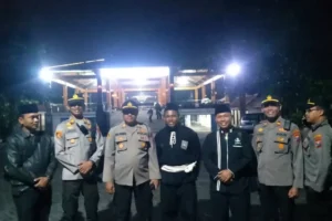 Empat Polsek di Banyuwangi Siaga Saat Warga PSHT Gelar Ritual Ider Bumi Malam 1 Suro