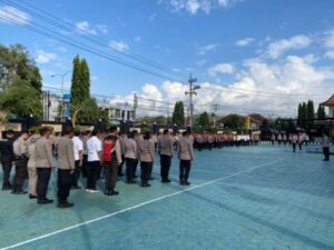 Pengamanan Ketat Etape 1 TDBI 2024, Polresta Banyuwangi Turunkan Ratusan Personel