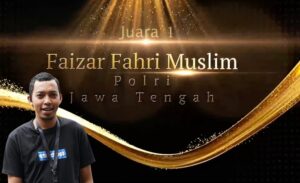 Wakili Polres Batang, Faizar Fahri Muslim Raih Juara 1 Lomba Cipta Lagu Hari Bhayangkara ke-78: Api Semangat Sejati