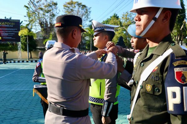 Gelar Pasukan Ops Patuh Semeru 2024: Polresta Banyuwangi Tingkatkan Kepatuhan