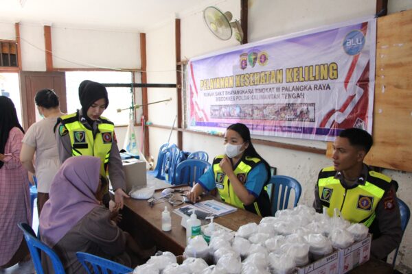 Gelar Posyandu Keliling, Karumkit Bhayangkara: Tingkatkan Minat Masyarakat Periksa Tumbuh