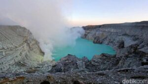 Status Gunung Ijen Naik Menjadi Waspada