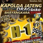 H 1 Piala Kapolda Jateng Drag Bike 2024: Panitia Siap Buka