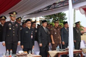 Hari Bhayangkara Ke-78: Pj. Bupati dan Kapolres Lamandau Pimpin Upacara Khidmat