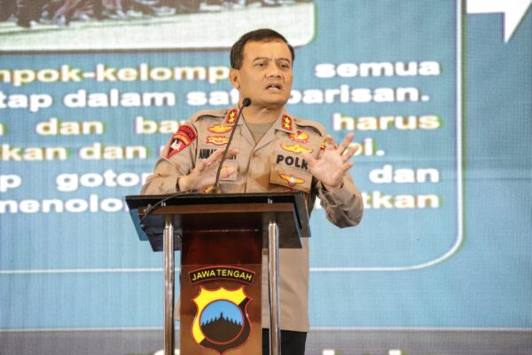 Irjen Pol Ahmad Luthfi Mobilisasi 220 Ribu Personil Dalam Operasi