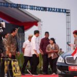 Jokowi Resmi Lepas Ekspor Perdana Sepatu Batang Ke As