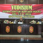 Ka Spn Polda Kalteng Minta 262 Siswa Diktuk Menjaga Marwah