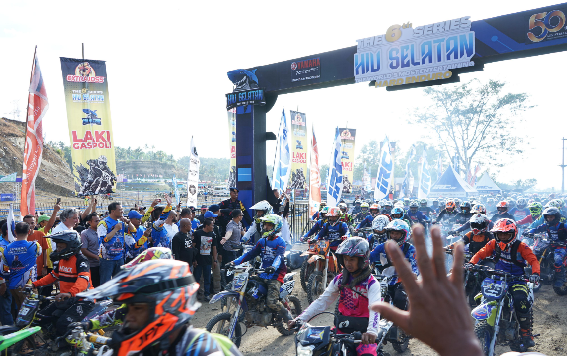 Kapolda Jateng Irjen Pol Ahmad Luthfi Lepas Ribuan Rider Dalam