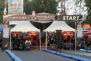 Kapolda Jateng Battle Drag Bike Bhayangkara Rookie 2024 Sukses Tembus 900 Starter