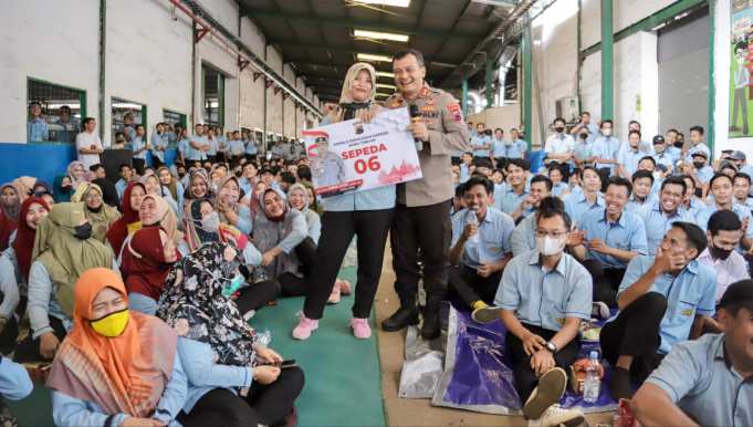 Kapolda Jawa Tengah Mengajak Karyawan Pt Sukorintex Ciptakan Lingkungan Aman