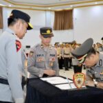 Kapolda Kalteng Pimpin Sertijab 4 Pejabat Utama Dan 4 Kapolres