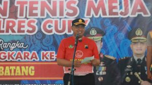 Rayakan Hari Bhayangkara Ke-78, Polres Batang Adakan Turnamen “Kapolres Cup” Tenis Meja