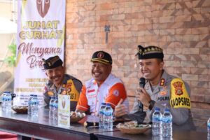 Sesi Jumat Curhat Kapolres Jembrana dengan ORARI Lokal Jembrana