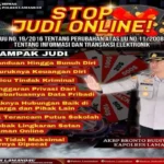 Kapolres Lamandau Mendorong Kesadaran Akan Dampak Buruk Judi Online