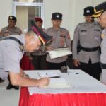 Kapolres Lamandau Resmi Lantik Pejabat Baru Dalam Upacara Sertijab