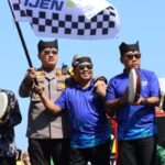 Kapolresta Banyuwangi Dampingi Forkopimda Di Start Ceremony Etape 4 Tdbi